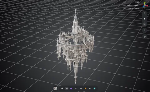 悬空圣庭·建模成果